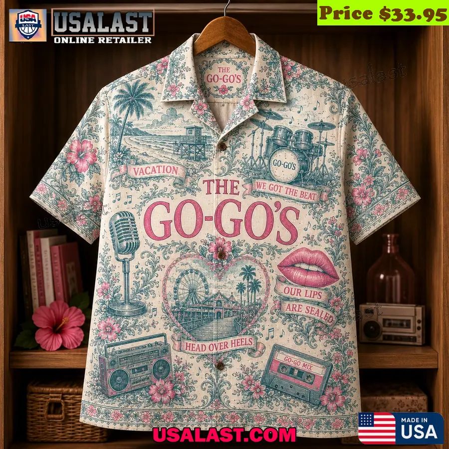 The Go-Go’s 80s Pop Rock Retro Hawaiian Shirt