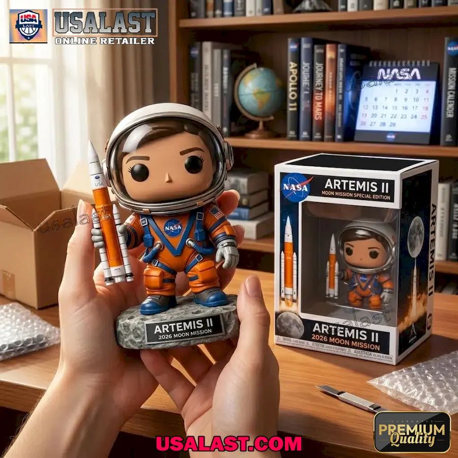 Artemis II 2026 Moon Mission Astronaut Collectible Figure