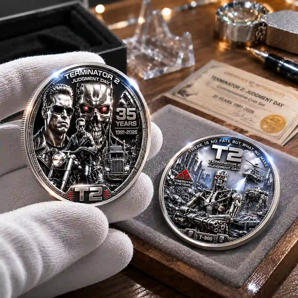 Terminator 2 Judgment Day 35th Anniversary Collector Coin Set