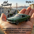 Wheels Bullitt 58th Anniversary 1968 Ford Mustang GT 390 Edition