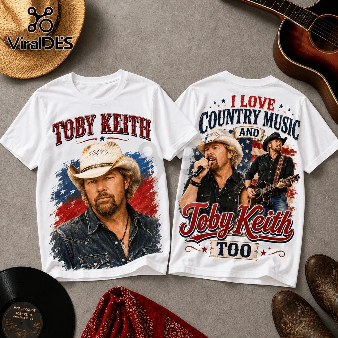 Toby Keith Vintage Country Music T-Shirt