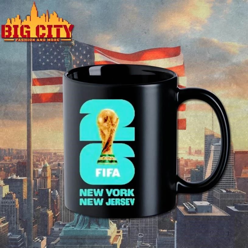 FIFA 2026 New York Black Stone Washed New York New Jersey shirt