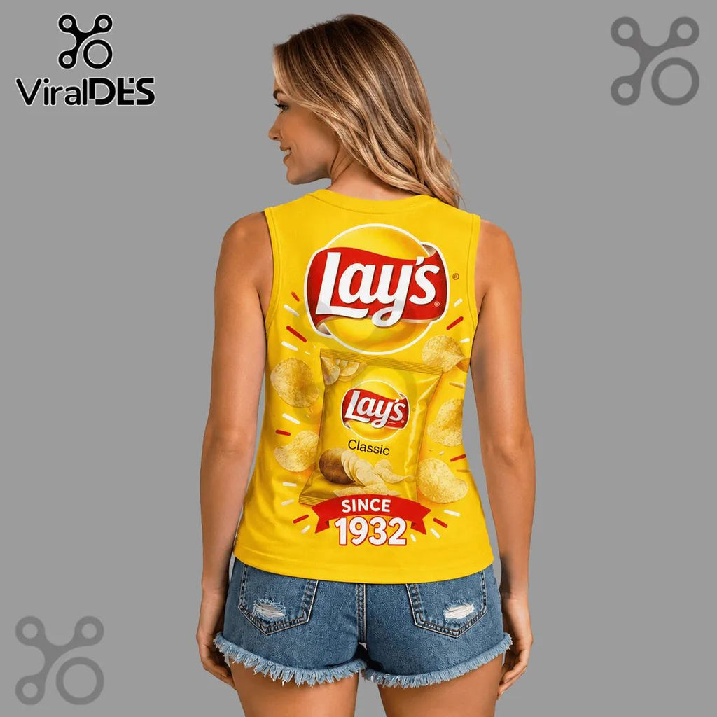 Lays Classic Potato Chips V-Neck Tank Top