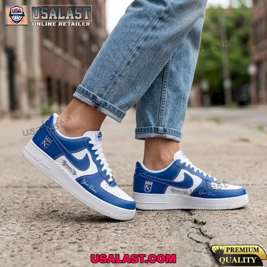 Kansas City Royals Custom Air Force 1 Sneaker 2026