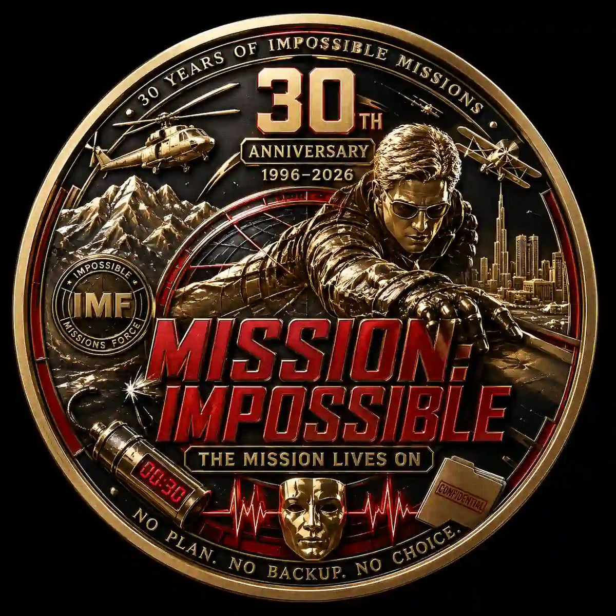 Mission Impossible 30th Anniversary Collector Coin