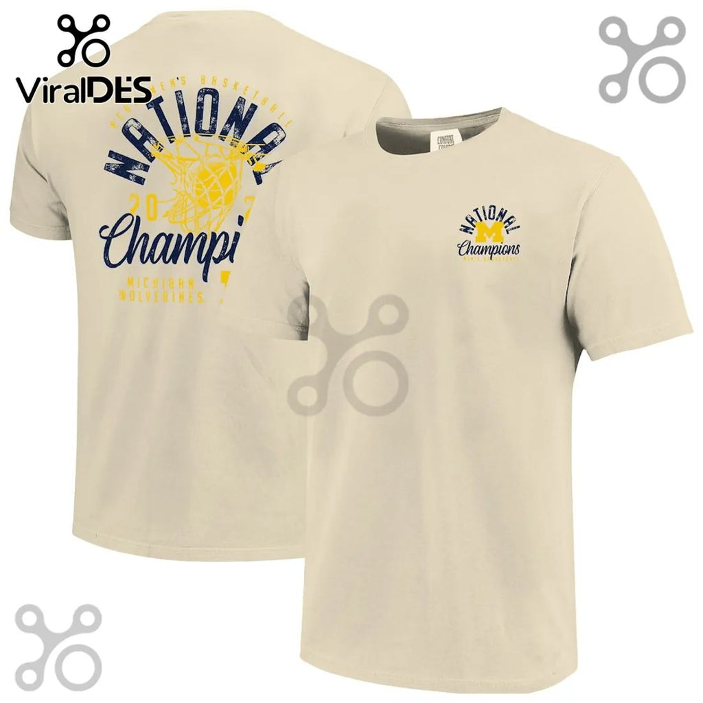 Michigan Wolverines 2017 NCAA Men’s Basketball National Champions T-Shirt