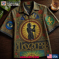 The Doors Jim Morrison Silhouette Hawaiian Shirt