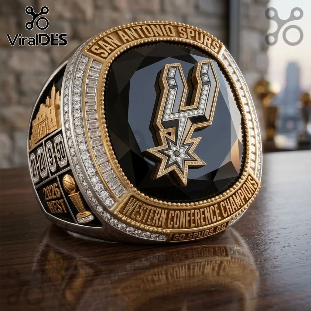 San Antonio Spurs 2026 Western Conference Champions Championship Ring