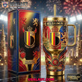 Belgium Football National Tumbler With Handle