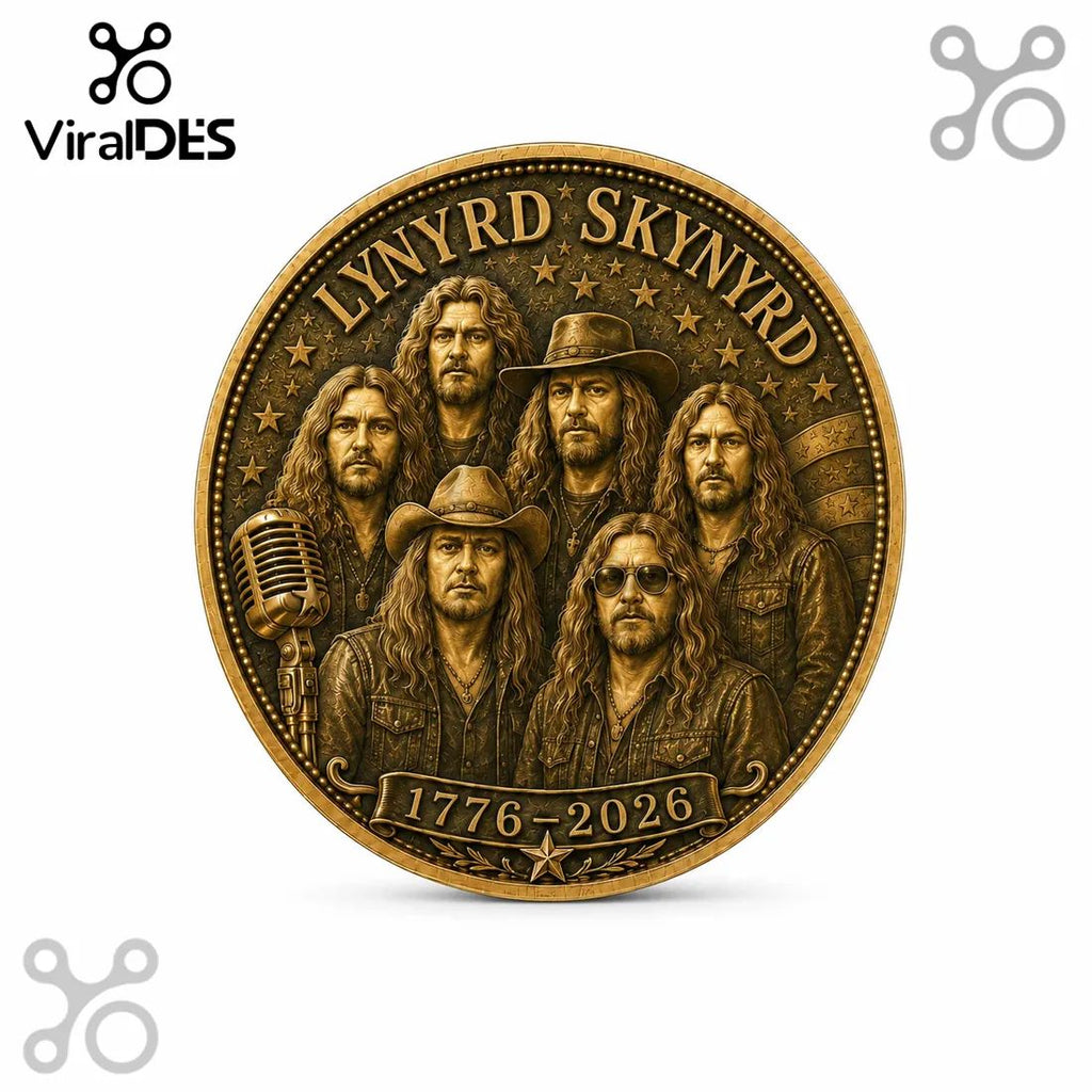 Lynyrd Skynyrd America 250th Anniversary Commemorative Coin