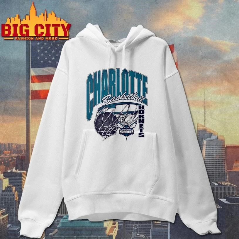 Original Charlotte Hornets Script Swish Shirt
