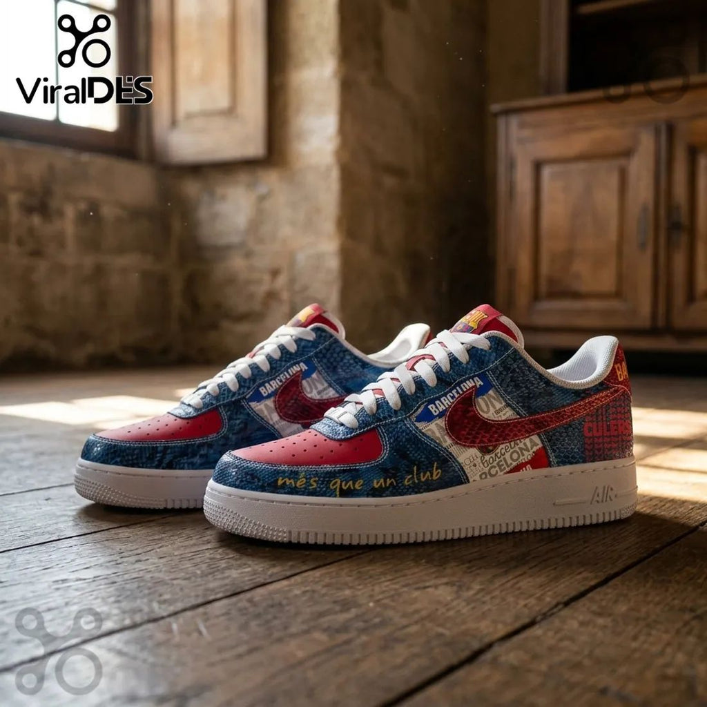 FC Barcelona AF1 Custom Sneakers