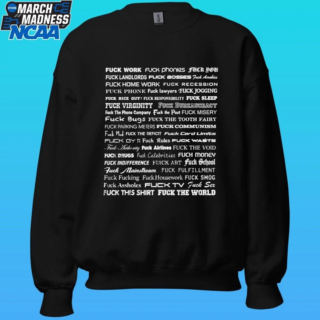 Wilson Isidor Fuck Work Fuck Phonies Fuck You Shirt