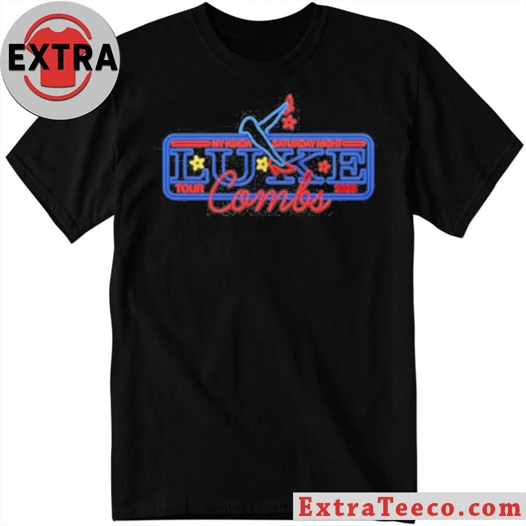 2026 Luke Combs My Kinda Saturday Night Tour Shirt