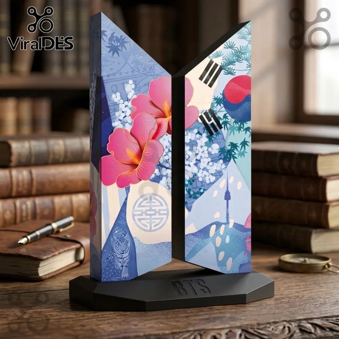 BTS Korean Heritage Acrylic Plaque