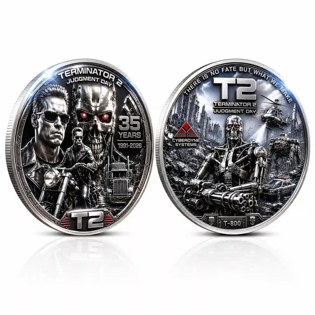 Terminator 2 Judgment Day 35th Anniversary Collector Coin Set