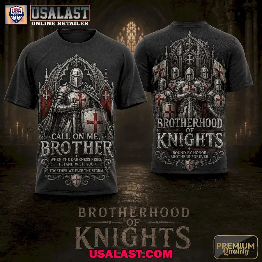 Brotherhood Of Knights Limited Edition 3D Shirt