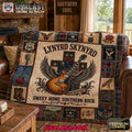 Lynyrd Skynyrd Sweet Home Southern Rock Quilt Blanket