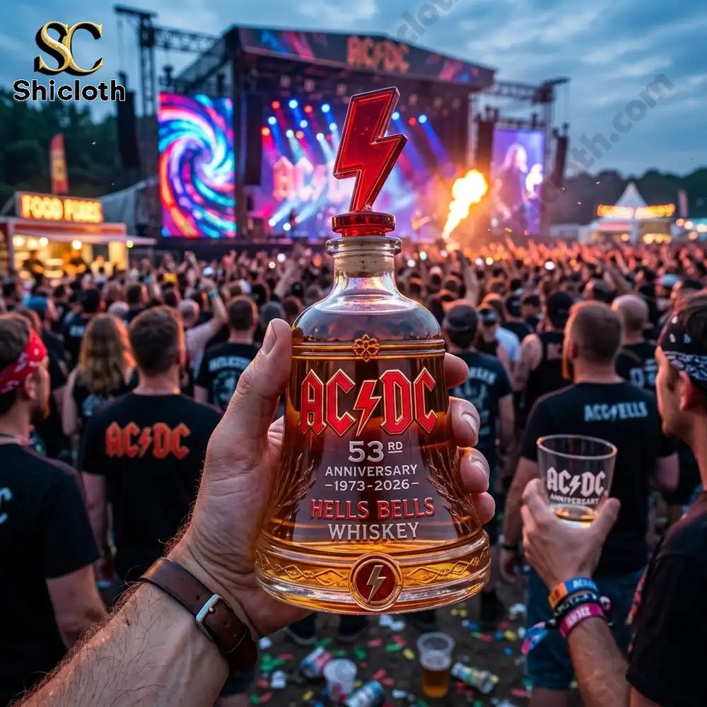 ACDC 53rd Anniversary 1973-2026 Hells Bells Whiskey