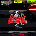 Social Distortion Edition Car Name Badge