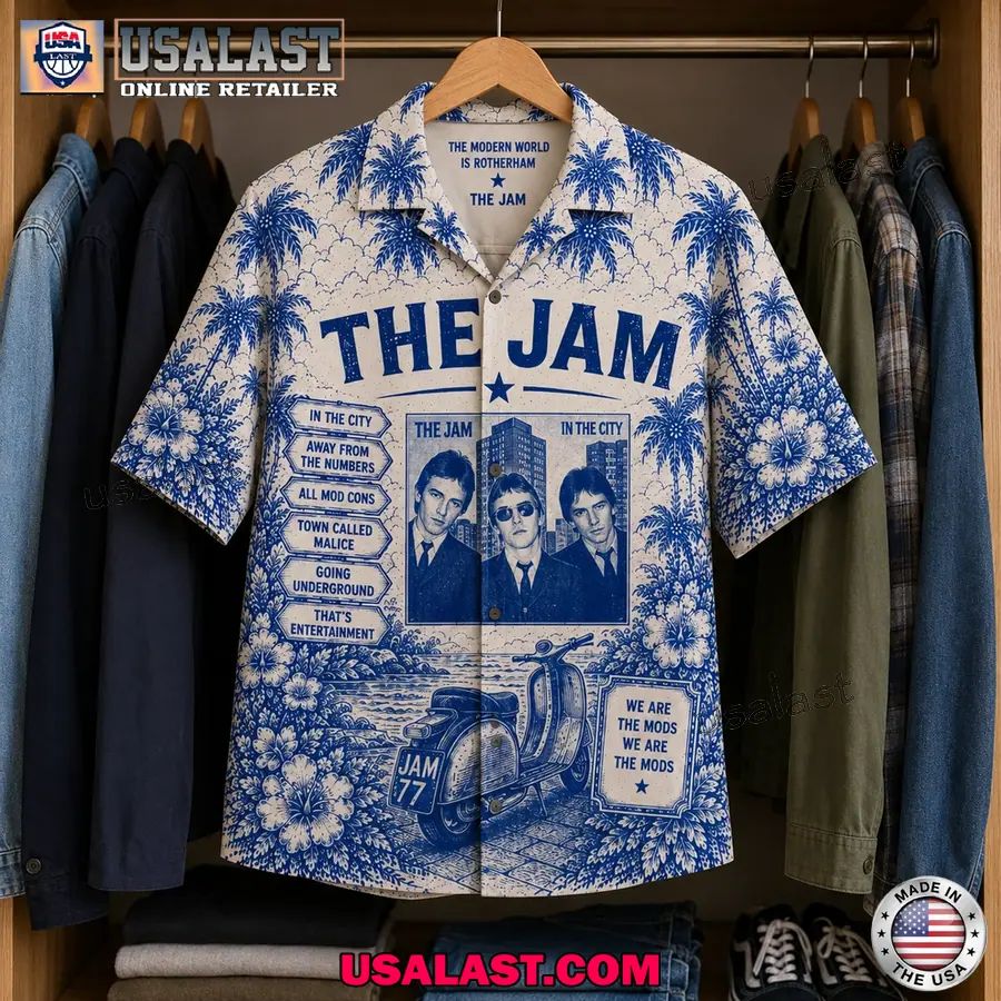 The Jam Vintage Tropical Album Hawaiian Shirt