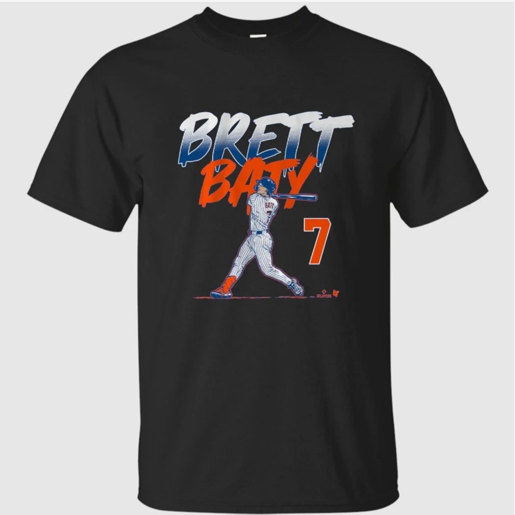 Brett Baty Slugger Swing Number Shirt