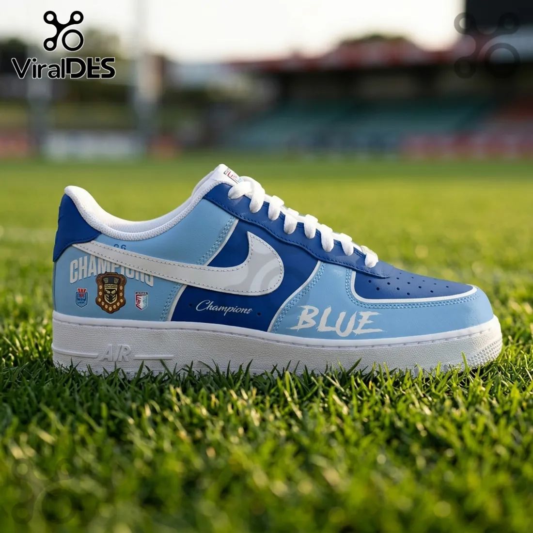 NSW Blues Champions Limited Edition Custom Air Force 1 Sneakers