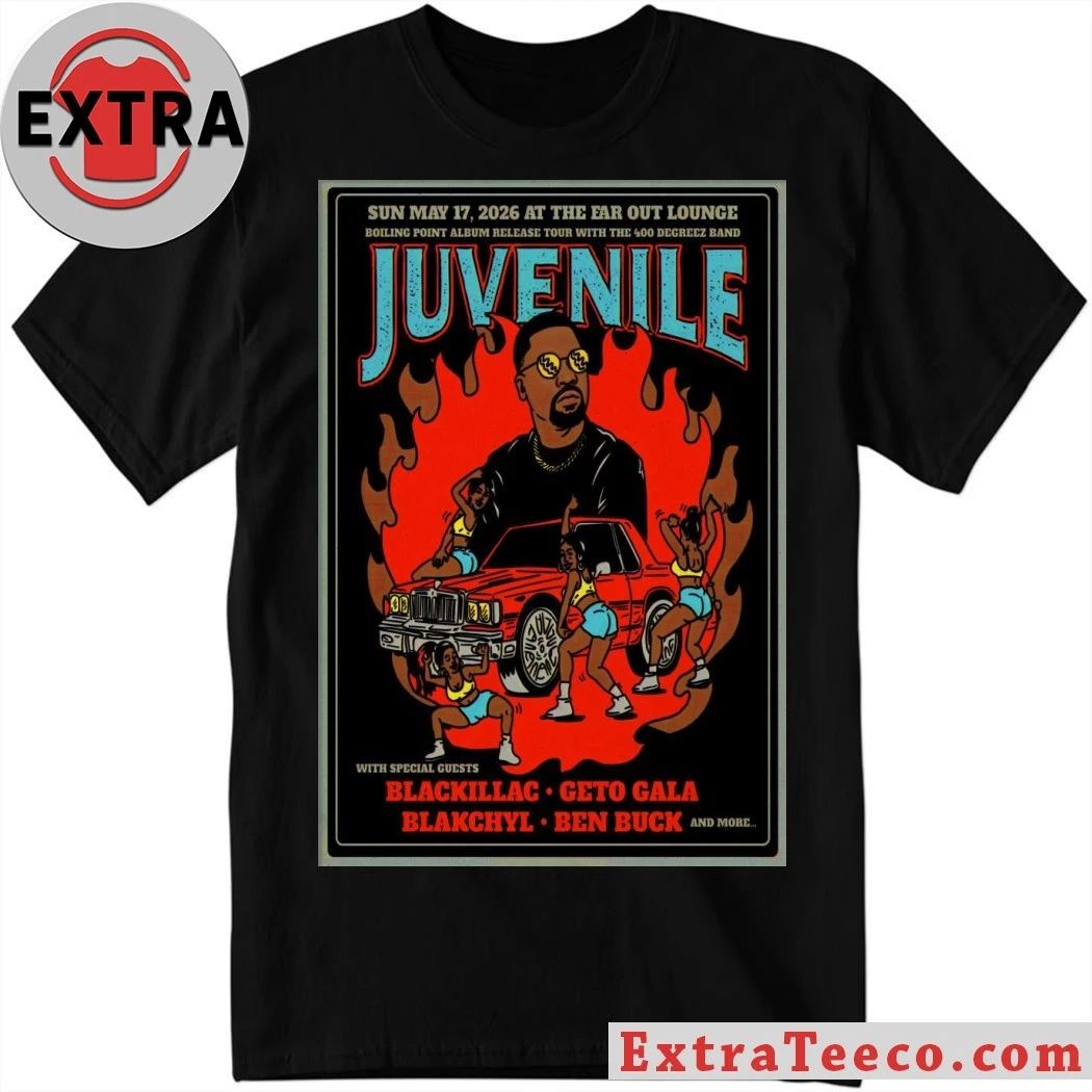 Juvenile In Austin TX On May 17 2026 Poster Shirt