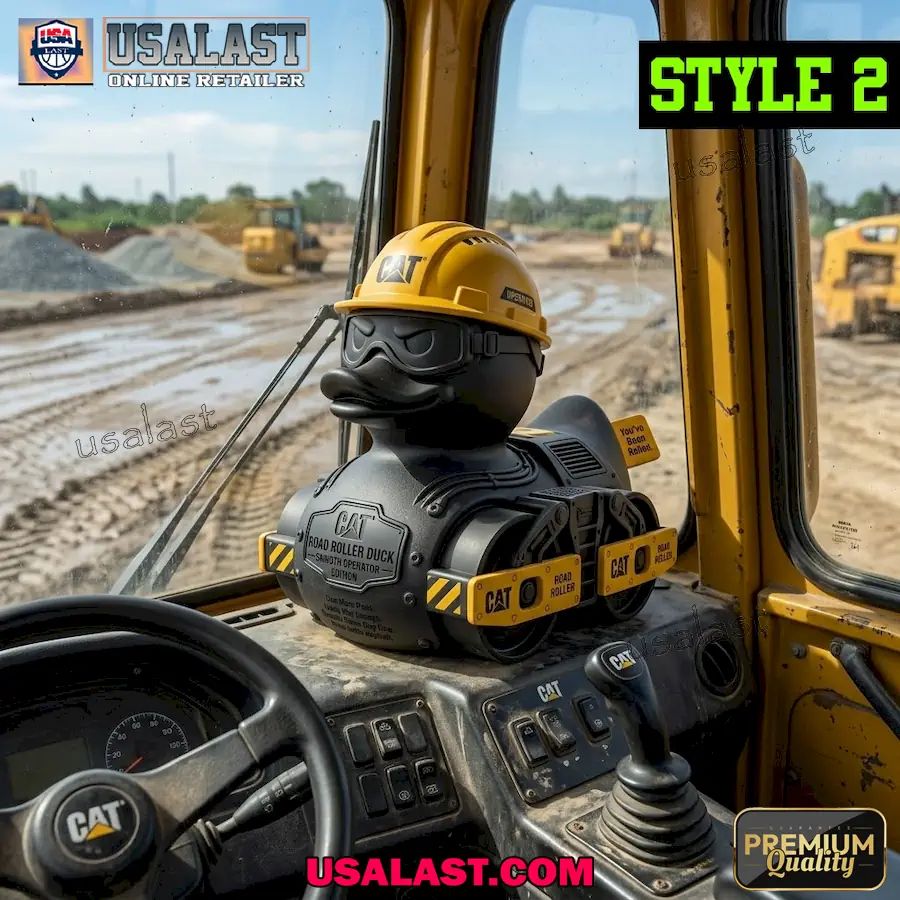 Caterpillar Heavy Duty Dig Duck And Road Roller Duck