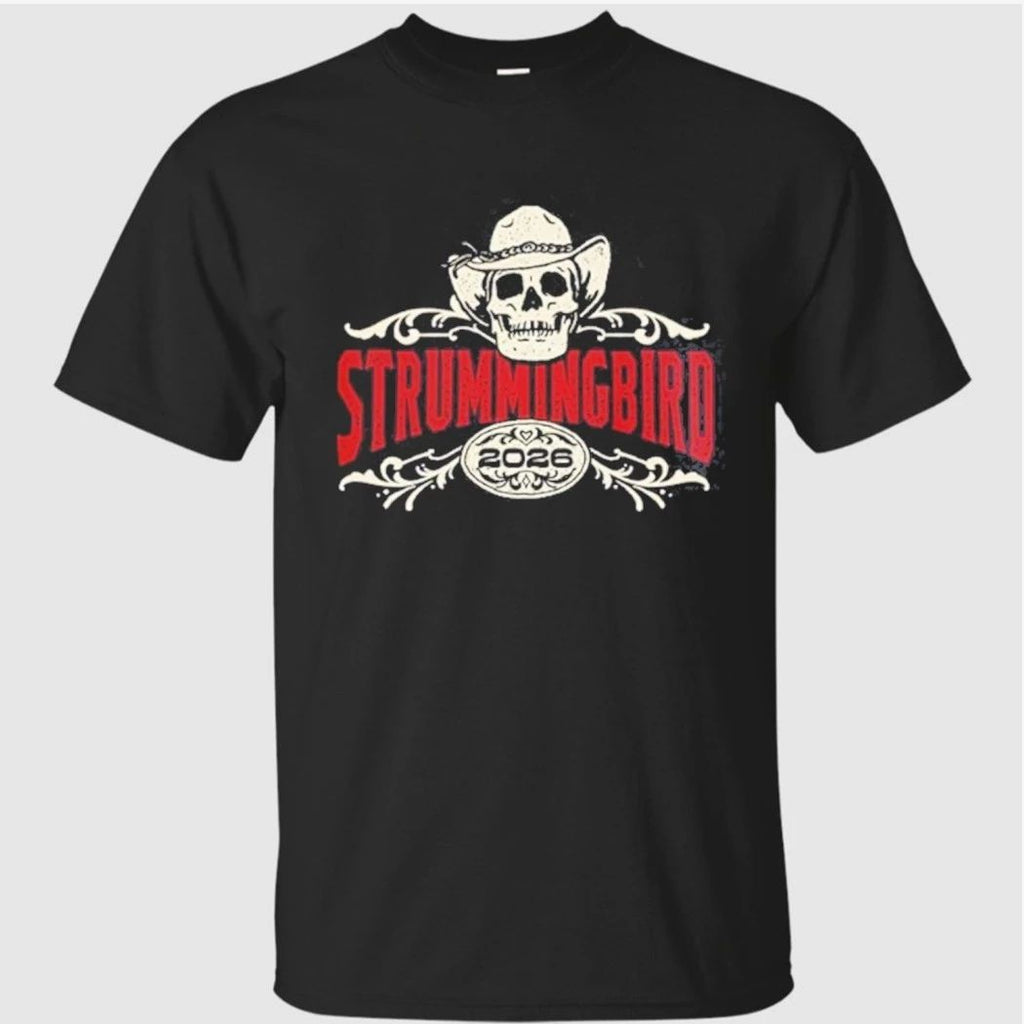 Strummingbird 2026 Festival Exclusive Merch In Australia On 10 17 And 18 October 2026 Lineup T-Shirt