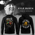 Kyle Busch Rowdy 18 Forever A Legend Memorial Hoodie