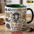 USPS 251st Anniversary 1775-2026 Commemorative Coffee Mug