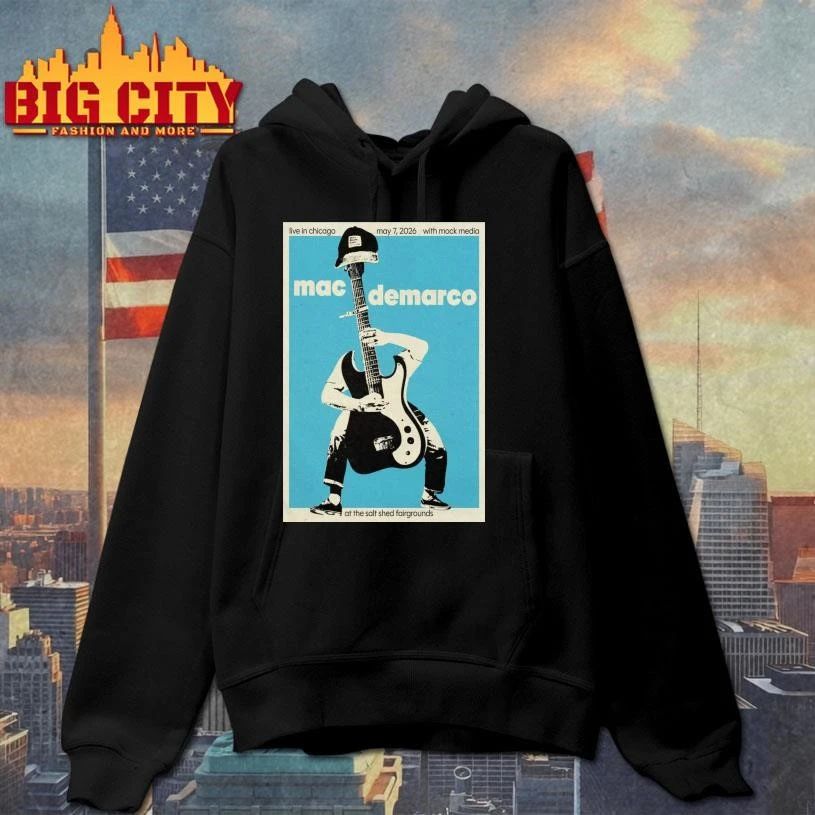 Mac Demarco The Salt Shed, Chicago IL May 7 2026 Poster Shirt