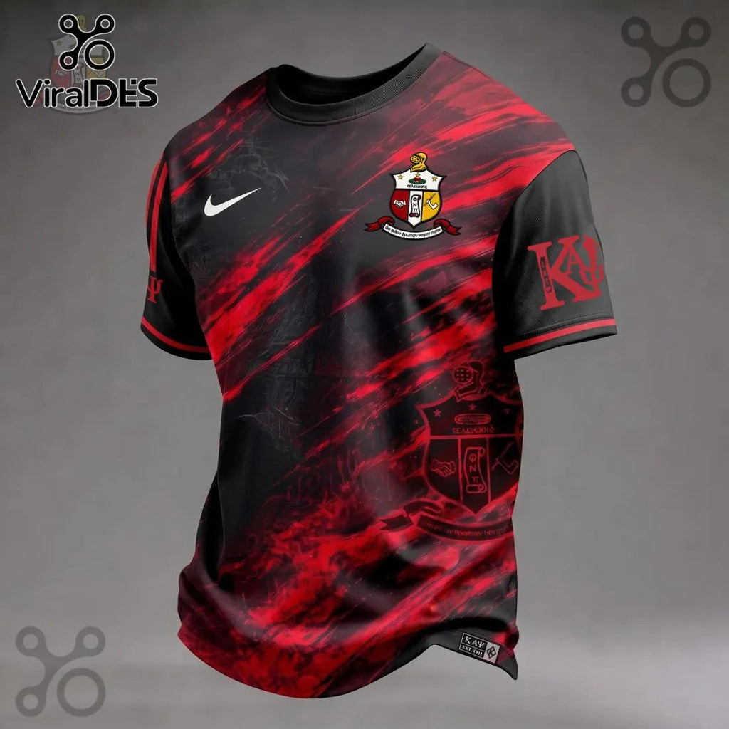 2026 Kappa Alpha Psi Fraternity Red and Black Shirt