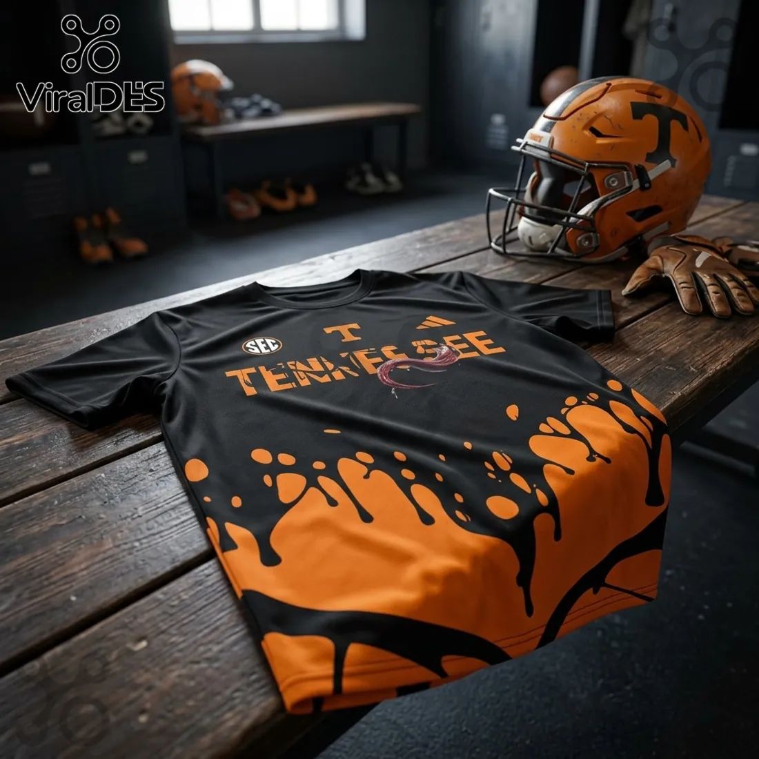 University of Tennessee Dark Mode Personalized T-Shirt
