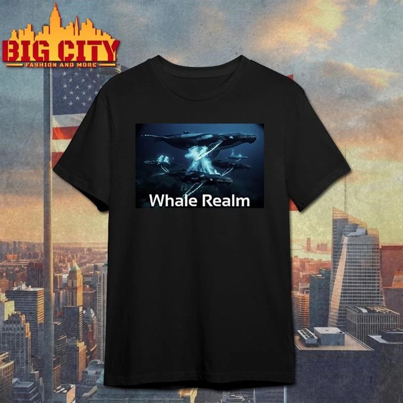 Whale realm baby photo shirt