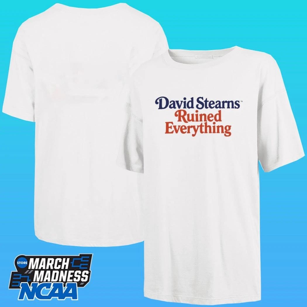David Stearns Ruined Everything Shirt