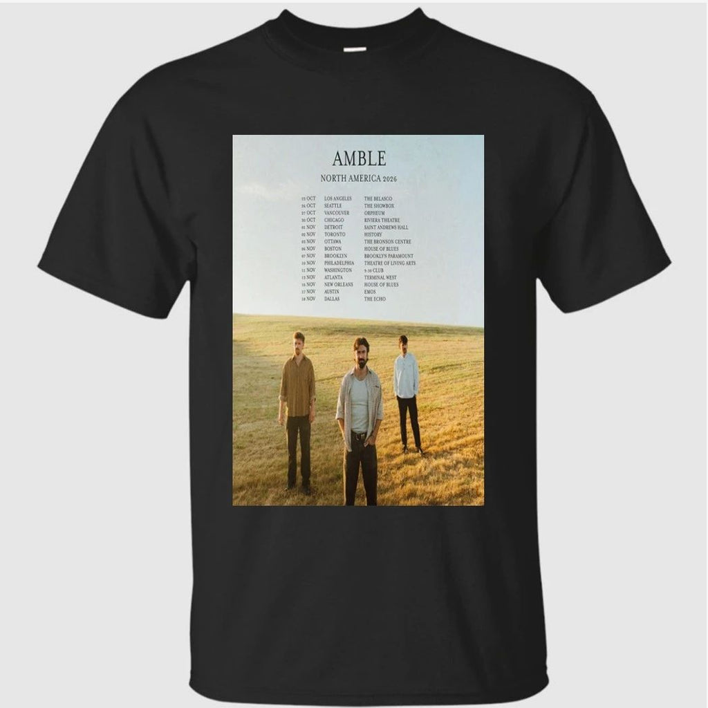 Amble Fall Tour 2026 Poster Shirt