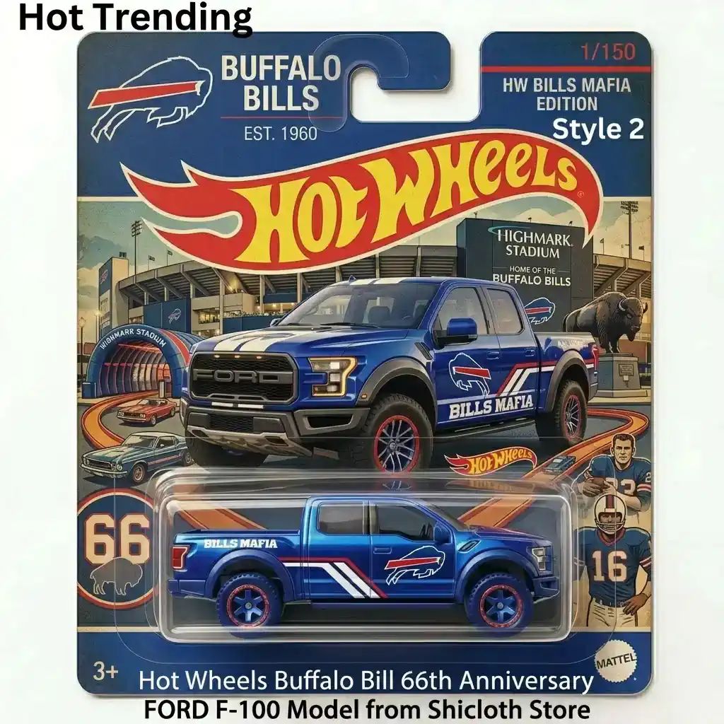 Wheels Buffalo Bill 66th Anniversary FORD F-100 Model