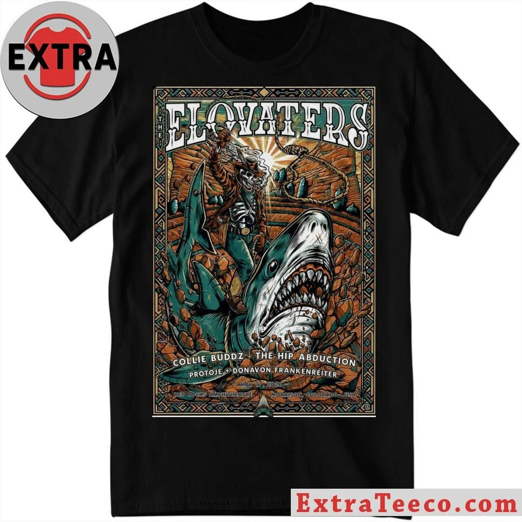 The Elovaters May 17 2026 Red Rocks Amphitheatre In Morrison CO Poster Shirt