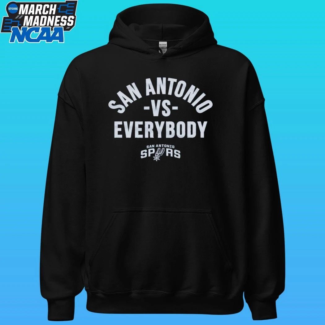 Zachsan Antonio Spurs Vs Everybody Logo Shirt