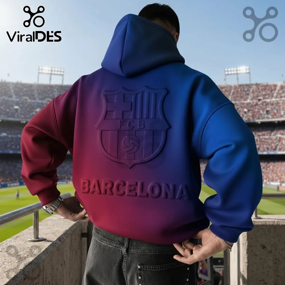 FC Barcelona Limited Edition Gradient Hoodie