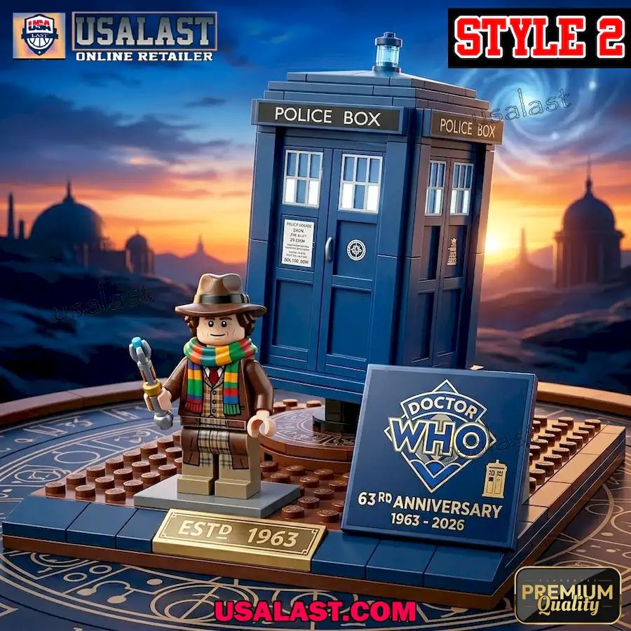 Doctor Who 63rd Anniversary Brick Building Block Edition
