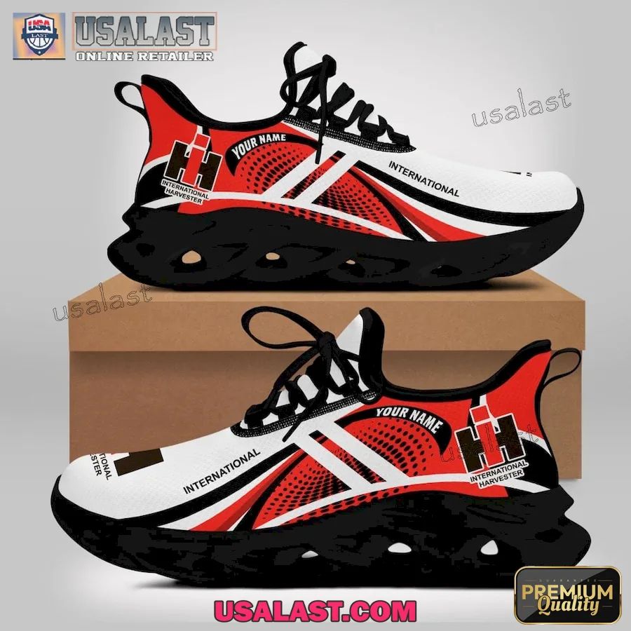 Farmall Tractor Personalized Max Soul Shoes