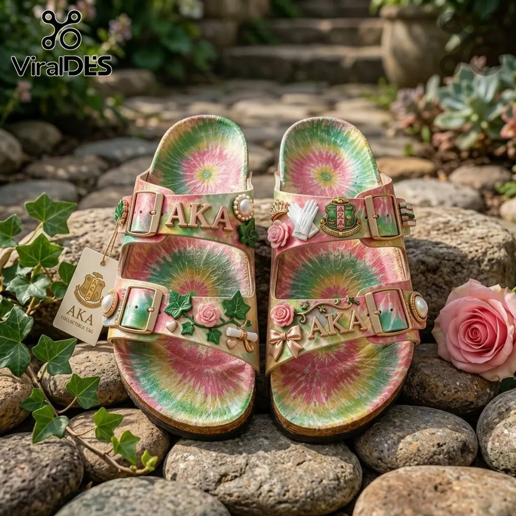 Alpha Kappa Alpha Custom Flip Flops Limited Edition