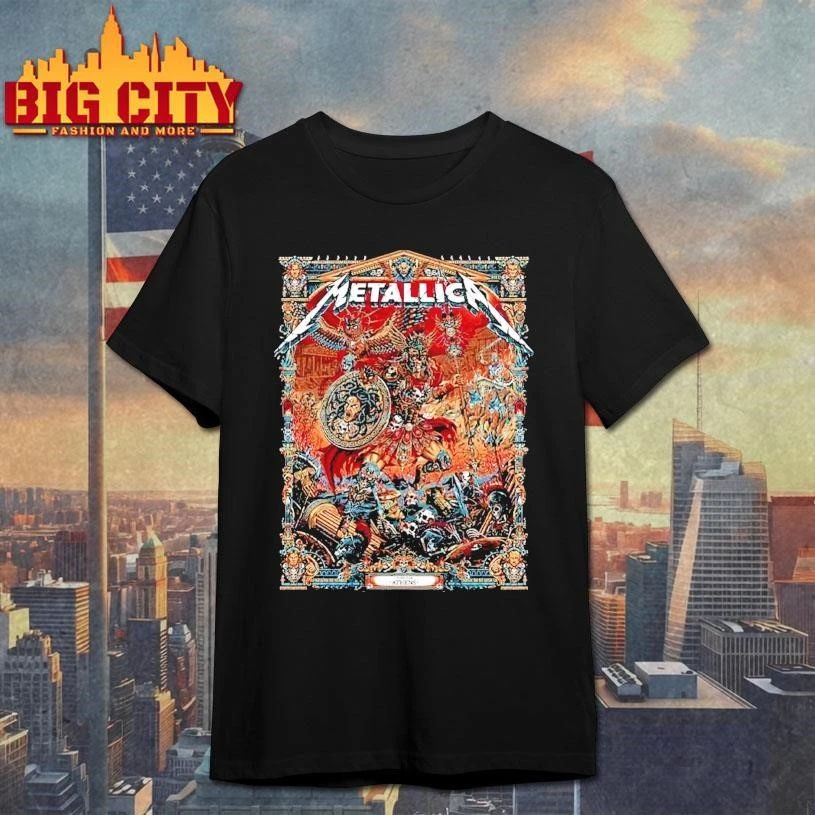 Metallica M72 09 May 2026 Athens Greece Olympic Stadium Tour Shirt