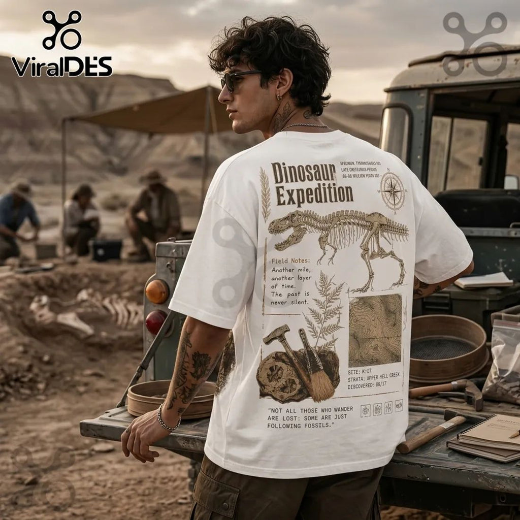 Dinosaur Expedition Tyrannosaurus Rex Fossil T-Shirt