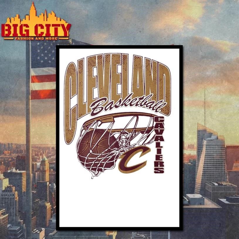 Original Cleveland Cavaliers Script Swish Shirt