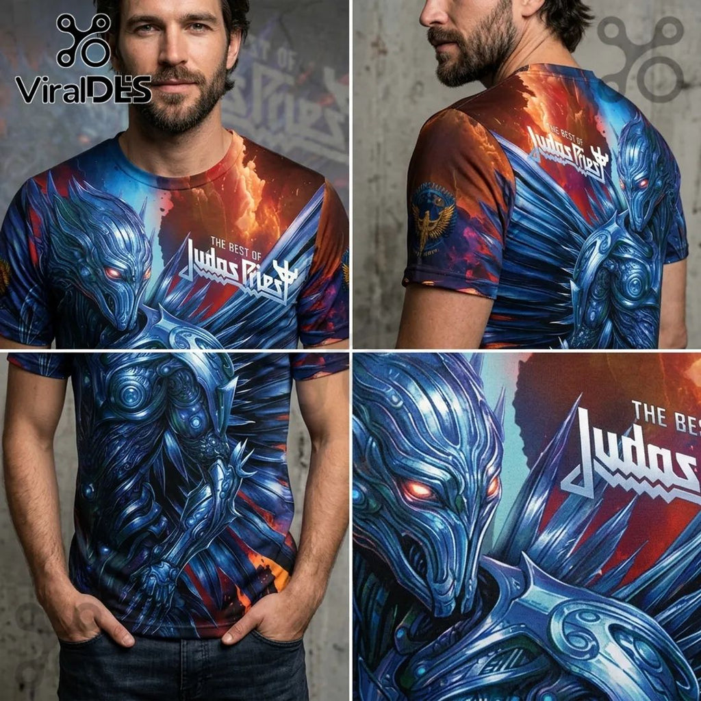 Judas Priest The Best Of Album Limited Edition T-Shirt