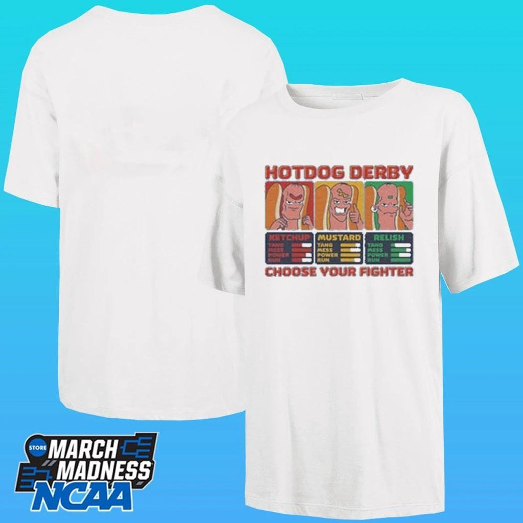 Kids Hot Dog Derby Choose Your Fighter Shirt